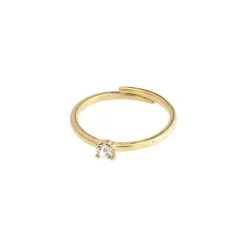 PILGRIM Lulu Crystal Stack Ring Guld 632312034