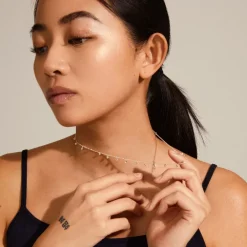 PILGRIM Maja Halsband Silver 612236001