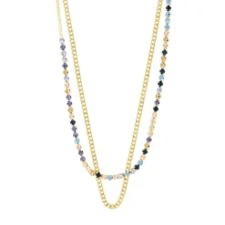 PILGRIM Reign Halsband Guld 662412801