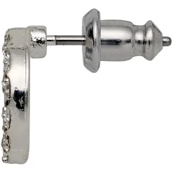 PILGRIM Victoria Crystal Halo Örhängen Silver 611316013