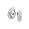 Örhängen i 18K Vitguld med 0.48ct TW/SI Diamanter – MSF55W