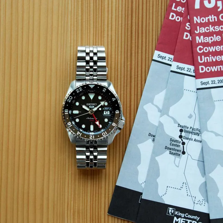 Seiko 5 Sports Automatic GMT 42.5mm SSK001K1