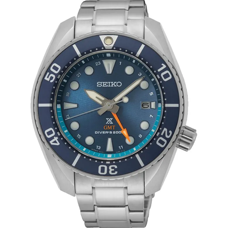 Seiko Prospex Diver Solar GMT Aqua ‘SUMO’ 45mm SFK001J1