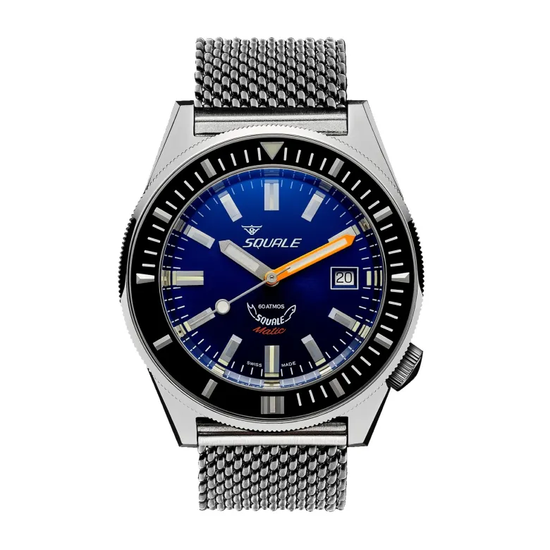 Squale Dark Blue Mesh MATICXSB.ME22