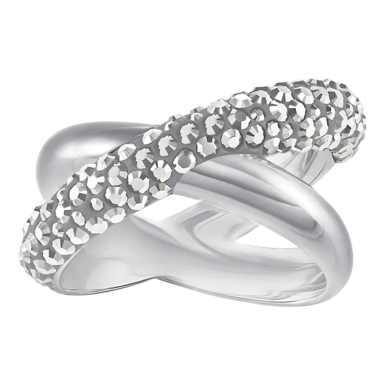 Swarovski Crystaldust Cross Grå Ring 5348408