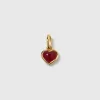Syster P Beloved Hjärta Pink Quartz Hängsmycke Guld