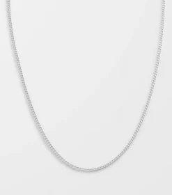Syster P Beloved Kort Curb Kedja Silver