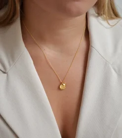 Syster P Beloved Kort Oval Kedja Guld