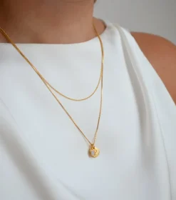 Syster P Beloved Medium Box Kedja Guld