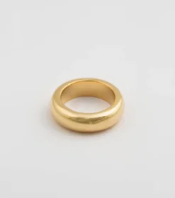 Syster P Bolded Ring Guld