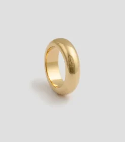 Syster P Bolded Ring Guld