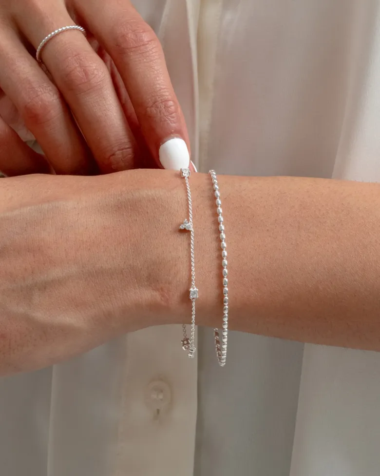Syster P Celestia Armband Silver