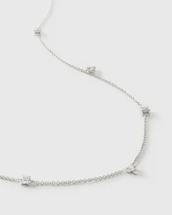 Syster P Celestia Halsband Silver