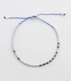 Syster P Code Armband Silver GOOD VIBES