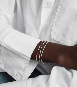 Syster P Code Armband Silver GOOD VIBES