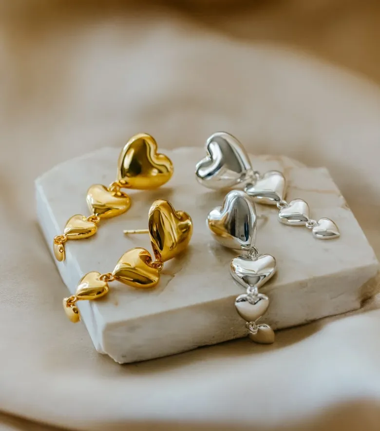 Syster P Darling Örhängen Silver