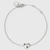 Syster P Friends Heart Armband Silver