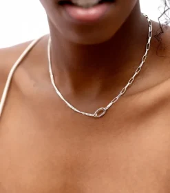 Syster P Harvey Heavy Halsband Silver