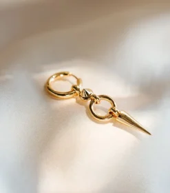 Syster P Juno Long Single Örhänge Guld