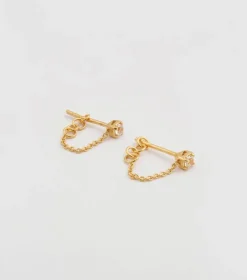 Syster P Minimalistica Solo Nova Örhängen Guld