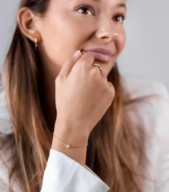 Syster P Minimalistica Solo Nova Armband Guld