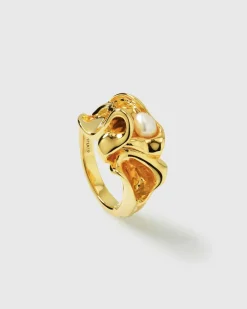 Syster P Moulded Big Ring Gold RG1202