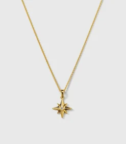 Syster P North Star Big Halsband Guld
