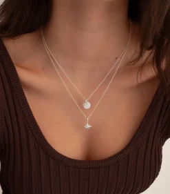 Syster P North Star Big Halsband Silver
