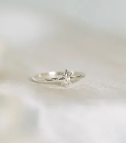 Syster P North Star Small Ring Silver