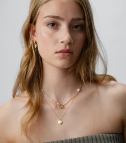 Syster P Paxton Kort Halsband Guld