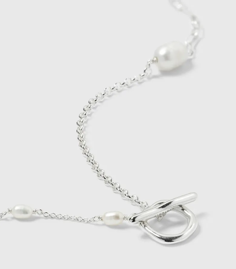 Syster P Paxton Paxton Kort Halsband Silver