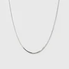 Syster P Sheer Mirror Halsband Silver