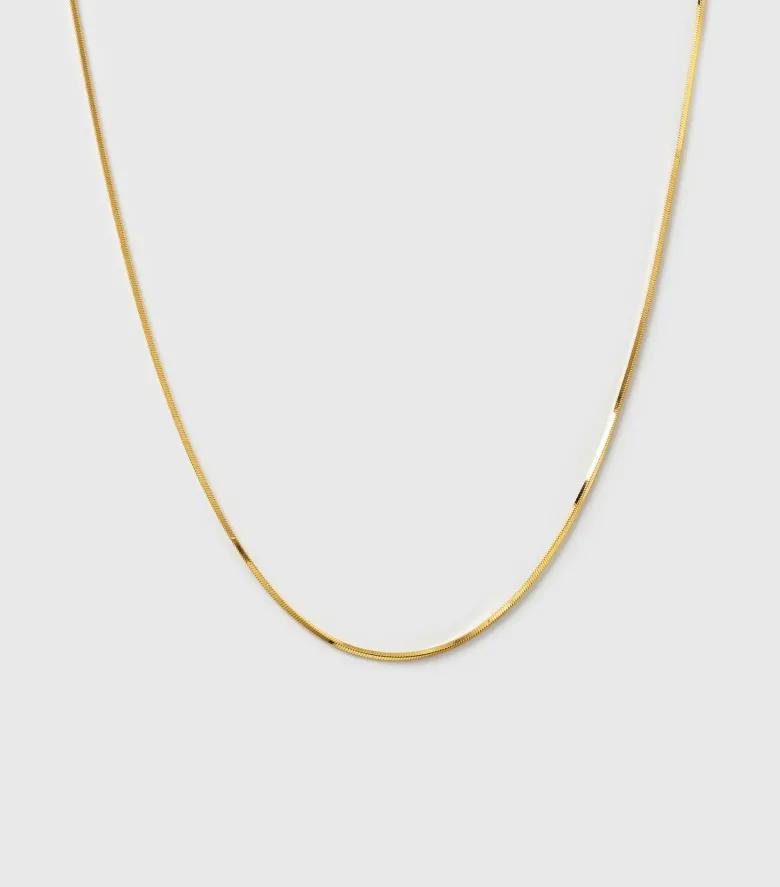 Syster P Sheer Mirror Halsband Guld
