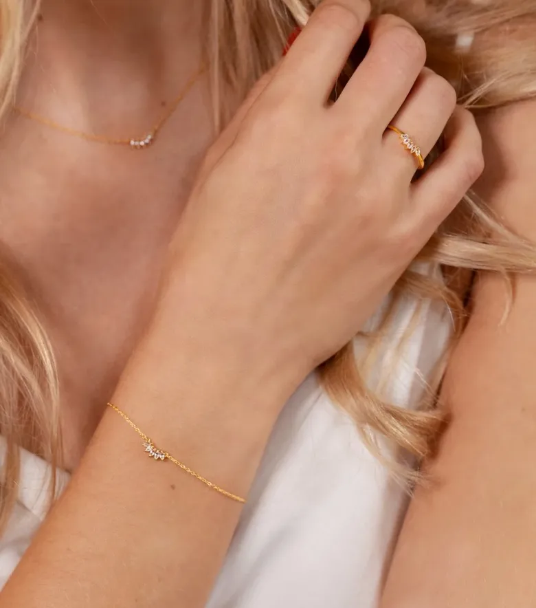 Syster P Theodora Armband Guld (Mega kampanj)