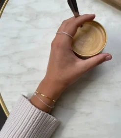Syster P Tiny Sparkle Ring Guld