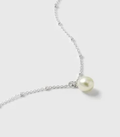 Syster P Treasure Single Pearl Armband Silver