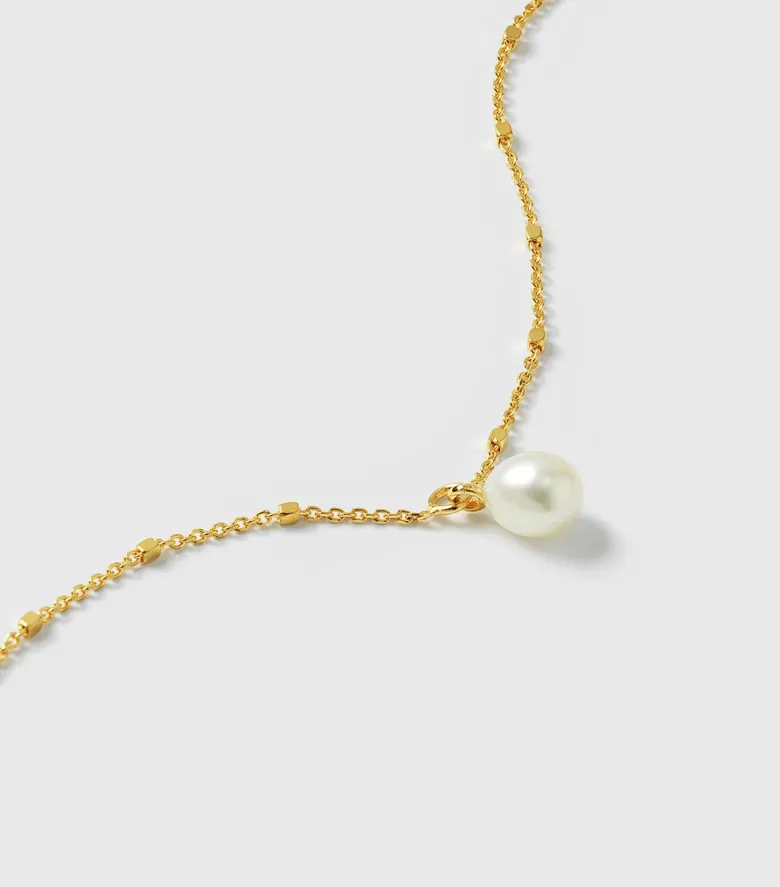 Syster P Treasure Single Pearl Armband Guld