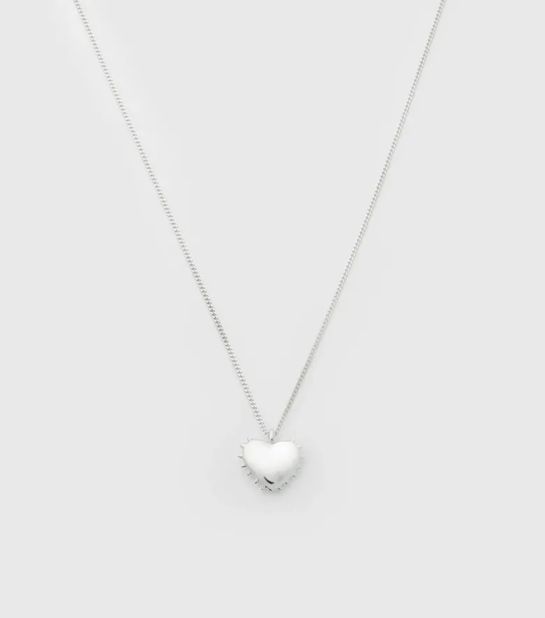 Syster P True Love Hjärta Halsband Silver