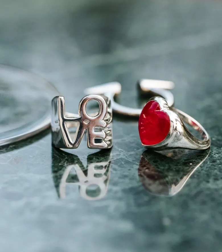 Syster P True Love Ring Silver