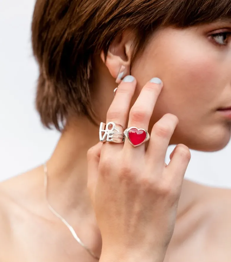 Syster P True Love Ring Silver