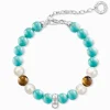 Thomas Sabo Armband Blå X0224-951-17-L18,5V (Mega Kampanj)