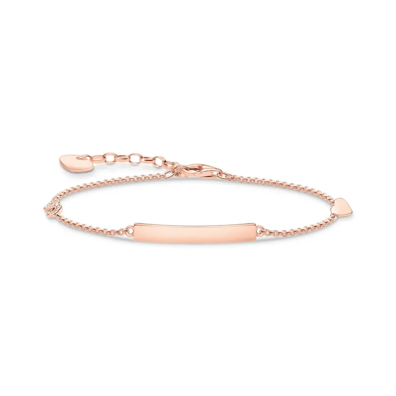 Thomas Sabo Armband classic med hjärta & infinity roséguld – A1976-416-40