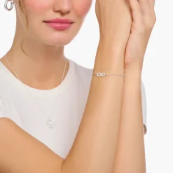 Thomas Sabo Armband Evighetstecken Silver A2161-001-21
