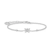 Thomas Sabo Armband fjäril vita stenar – A2028-051-14