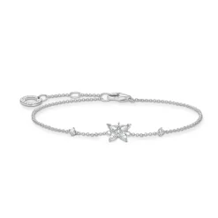 Thomas Sabo Armband fjäril vita stenar – A2028-051-14