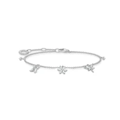 Thomas Sabo Armband fjäril vita stenar – A2027-051-14 (MEGA KAMPANJ)