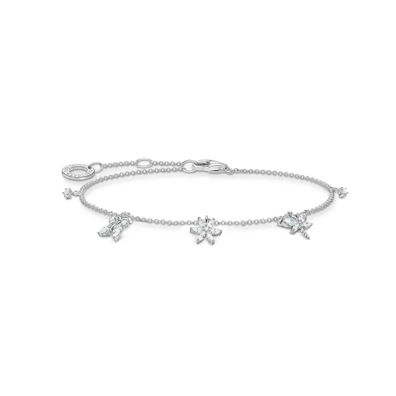 Thomas Sabo Armband fjäril vita stenar – A2027-051-14 (MEGA KAMPANJ)