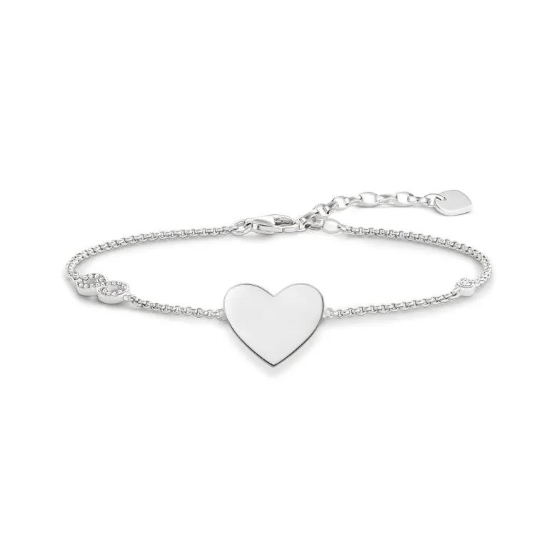 Thomas Sabo Armband hjärta med infinity – A1486-051-14