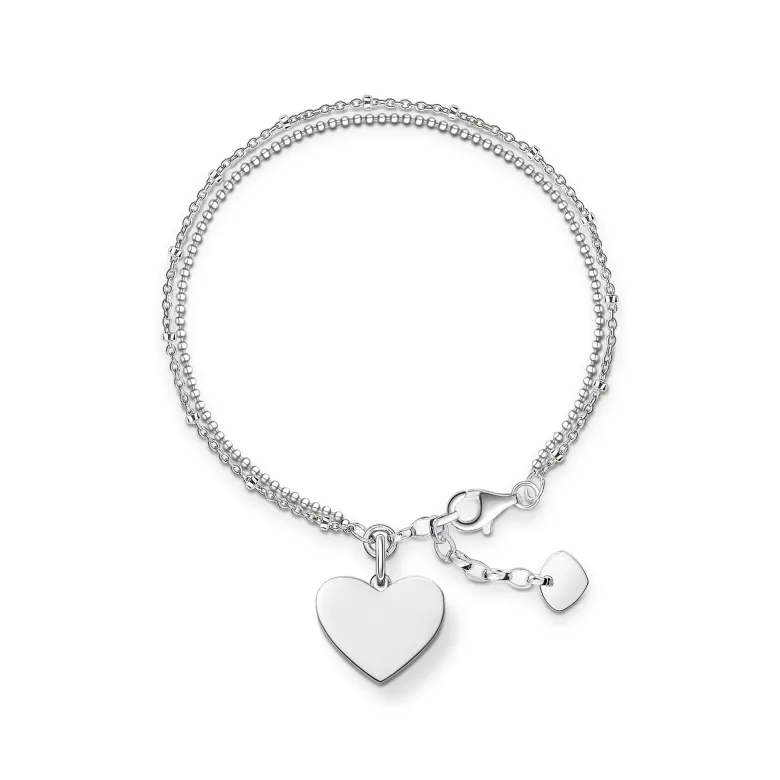 Thomas Sabo Armband hjärta silver – LBA0102-001-12