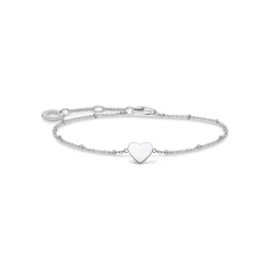 Thomas Sabo Armband hjärta med kulor silver – A1991-001-21